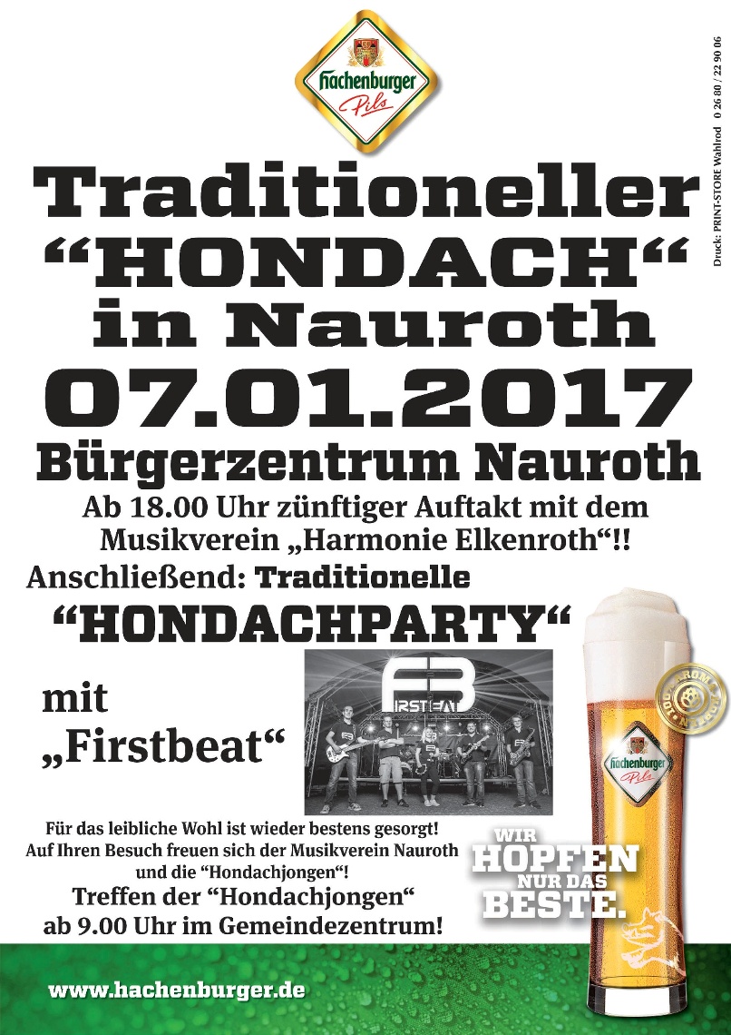 Einladung zur Hondachsparty